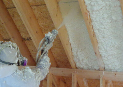 Attic Insulation with SprayFoam in Fredericksburg, TX